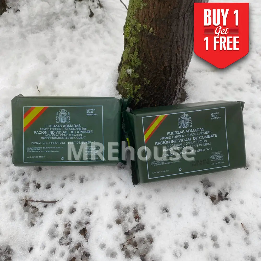 Spanish Armed Forces Individual Combat Ration (ICR) - MREhouse