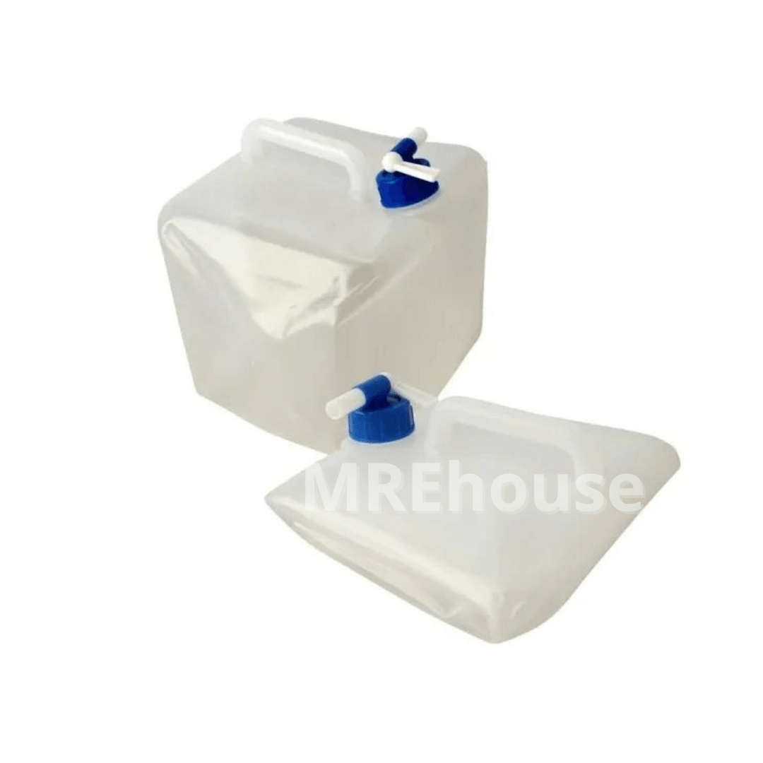 Collapsible Water Container, LDPE material, 10L/2.5 Gallon - MREhouse