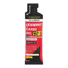 Enervit Sport Carbo Gel energy gel 60 ml - lemon with sodium - MREhouse