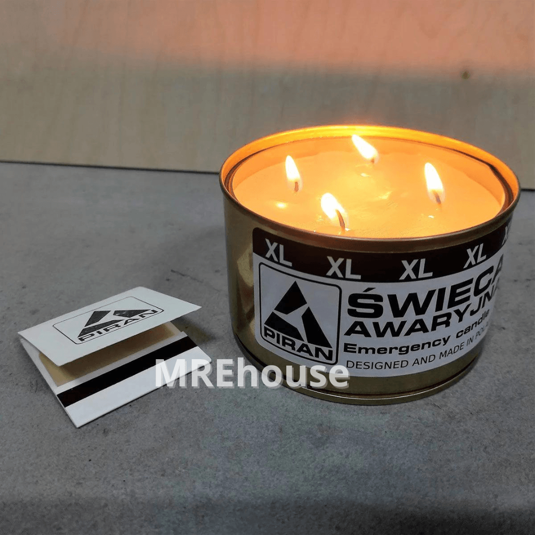 Polish Army Emergency candle XL - MREhouse