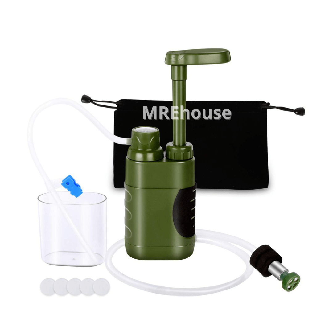 Portable hiking water filter Crusade 5000L - MREhouse