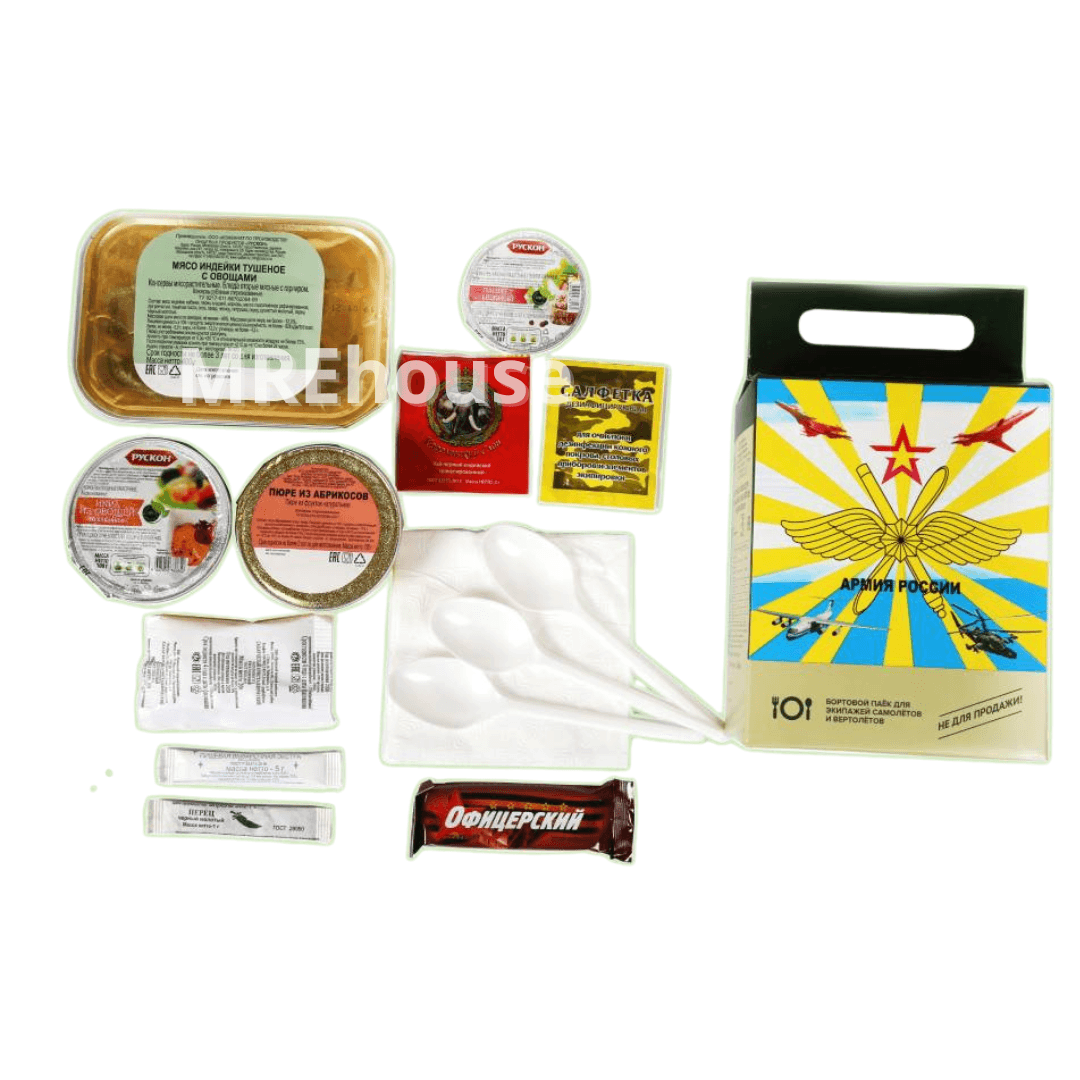 Russian In-flight ration for airplane and helicopter crews - MREhouse