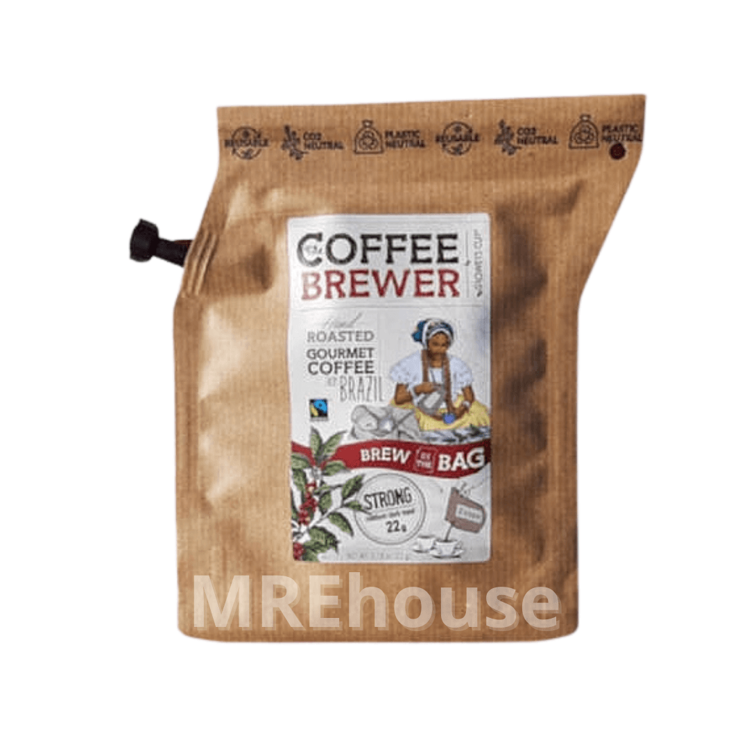 Set of 5 Brazilian coffee in reusable brewers - MREhouse