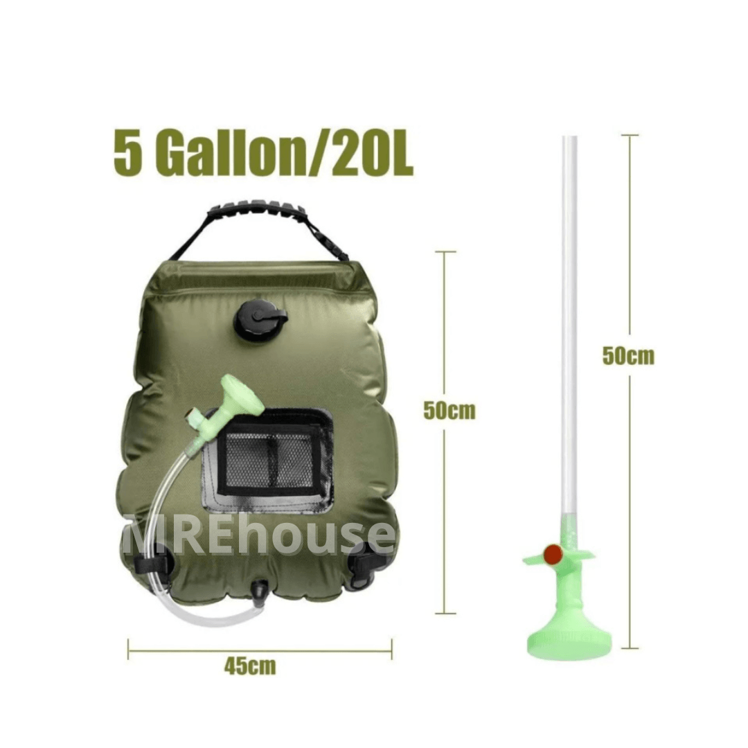 Tourist camp shower 20L/5 Gallon - MREhouse